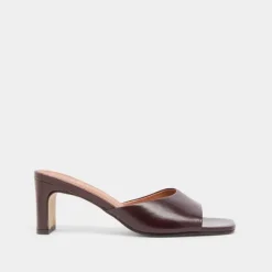 Mules à talons