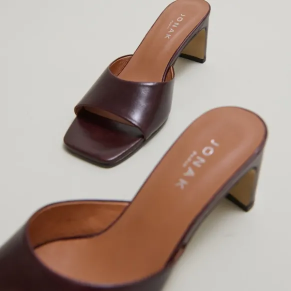 Mules à talons
