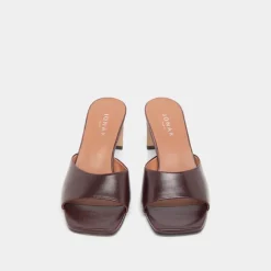 Mules à talons