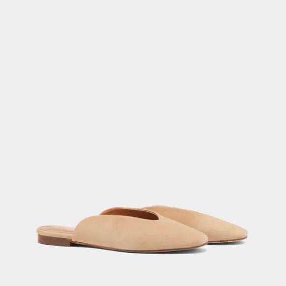 Mules décolletées