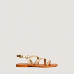 Nu-pieds à boucles ajustables