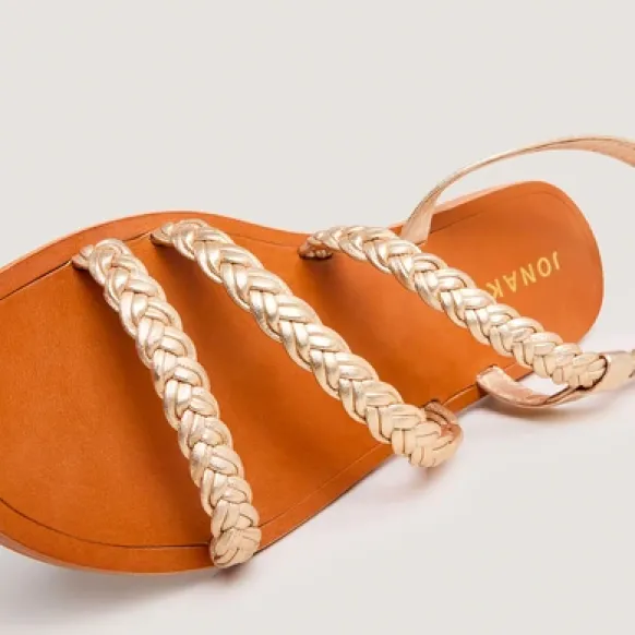 Nu-pieds à boucles ajustables