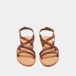 Nu-pieds à brides croisées