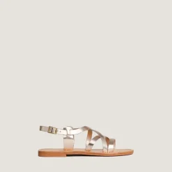 Nu-pieds à brides croisées