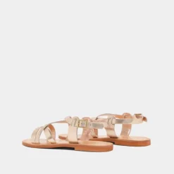 Nu-pieds à brides croisées