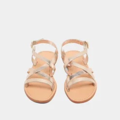 Nu-pieds à brides croisées