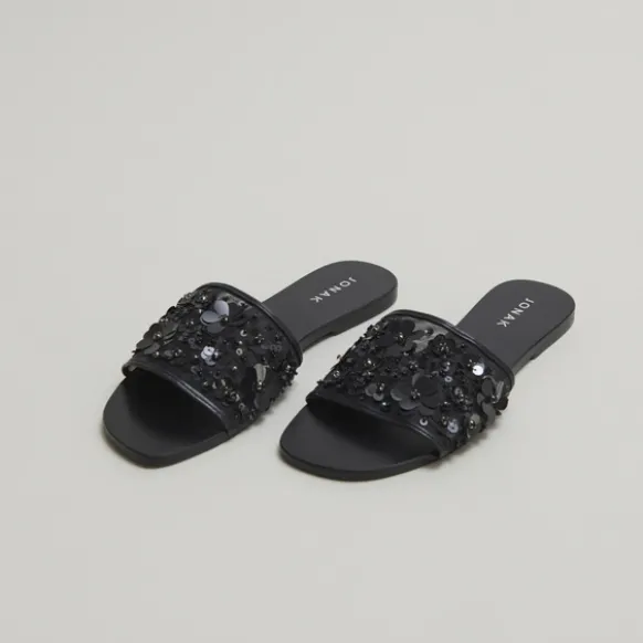Nu-pieds à fleurs