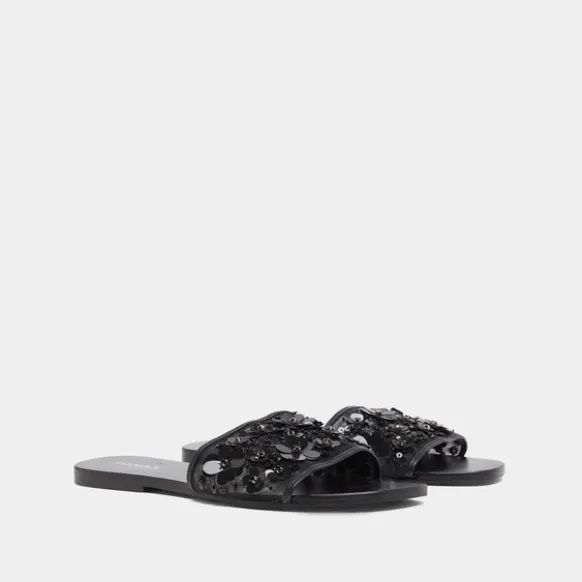 Nu-pieds à fleurs