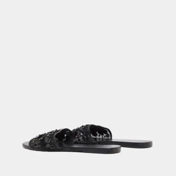 Nu-pieds à fleurs