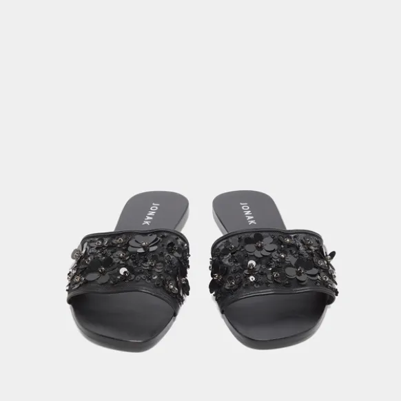 Nu-pieds à fleurs