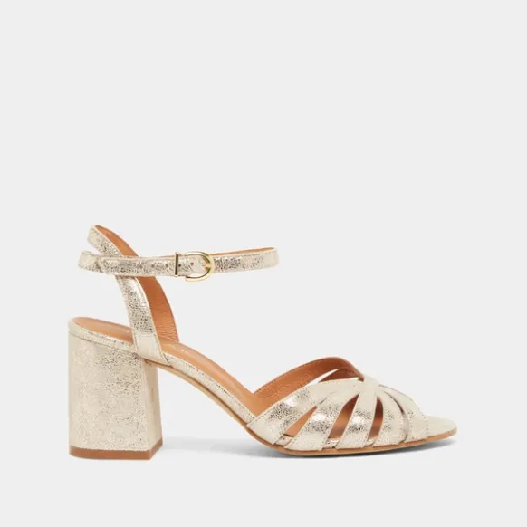 Sandales à brides et bouts ouverts