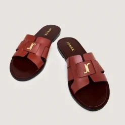 sandales à monogrammes