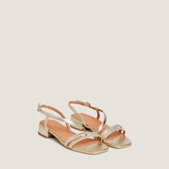Sandales à petits talons