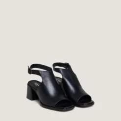 Sandales à talons et bouts arrières ouverts
