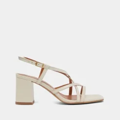 Sandales à talons et brides