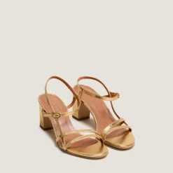 Sandales à talons et brides