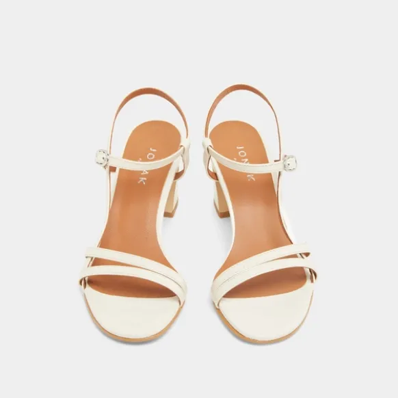 Sandales à talons et brides