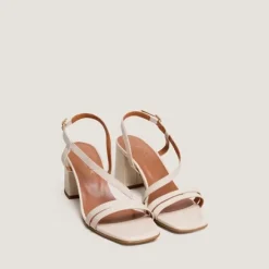 Sandales à talons et brides