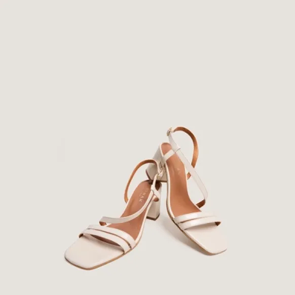 Sandales à talons et brides