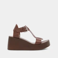 Sandales compensées à boucles ajustables
