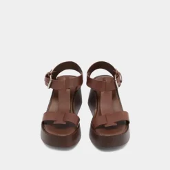 Sandales compensées à boucles ajustables