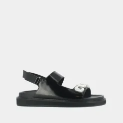 Sandales ouvertes et strass