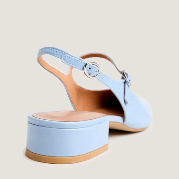 Slingbacks à bouts ronds