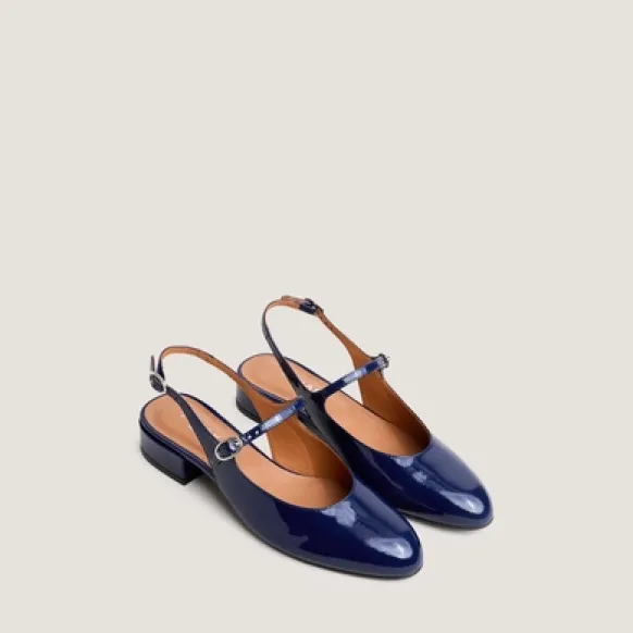 Slingbacks à bouts ronds