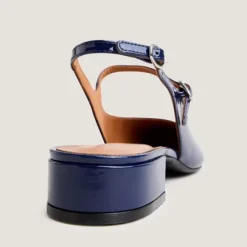 Slingbacks à bouts ronds