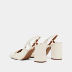 Slingbacks à mors dorés