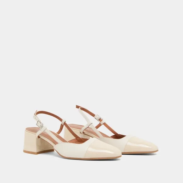 Slingbacks à petits talons