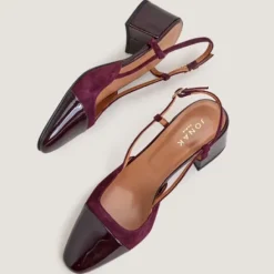 Slingbacks à petits talons
